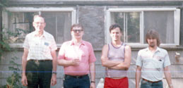 Mike White with Friends (July 4'th weekend, 1985)